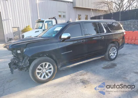 2023 Chevrolet Suburban 4Wd Premier z USA, uszkodzony, nr VIN 1GNSKFKD3PR263697